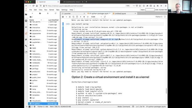 JupyterHub and JupyterLab on Piz Daint смотреть онлайн