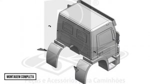 MANUAL 3D AEROFÓLIO MB ATEGO CAB. SIMPLES CEGONHEIRO | M30047.32