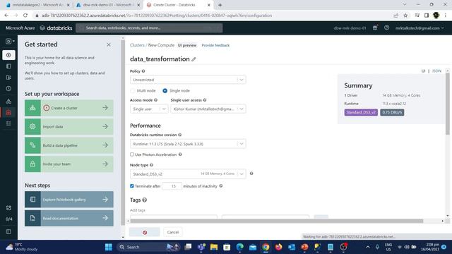 Part 5 - Data Transformation (1) | End to End Azure Data Engineering Project |Mounting the Datalak смотреть онлайн