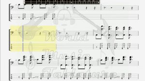 Crazy Town   Butterfly BASS GUITAR TAB