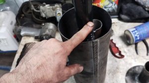 Глушитель для мотопомпы