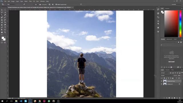 Уроки по Фотошопу : Масштабирование с учётом содержимого (Content aware scale)