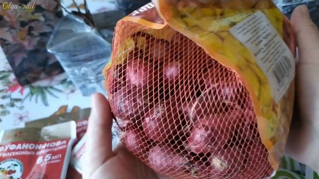 Покупки для любимого сада.