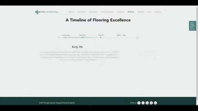 Alfa Carpeting India Website - Content Page смотреть онлайн