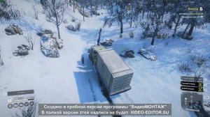 SnowRunner. Прохождение испытания "Косогор".