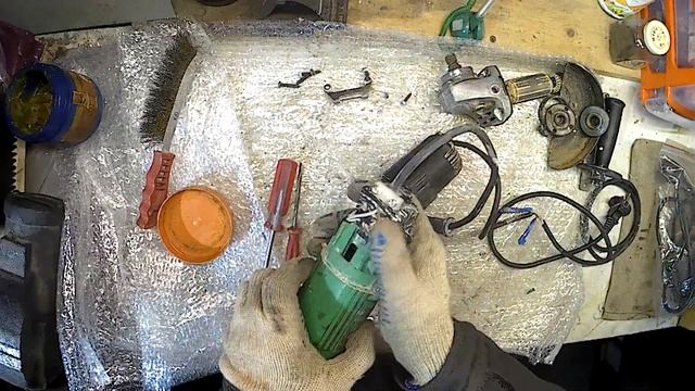 #HITACHI #DEAF #ремонт #электроинструменты #ушмболгарка ремонт замена шнур ушм болгарка hitachiG13S смотреть онлайн
