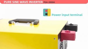 Suoer PSA 2000A pure sine wave inverter  12V 220V 2000W off grid inverter