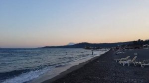 Море, Пляж, Вечер. Чамьюва, Турция (Camyuva, Turkey)