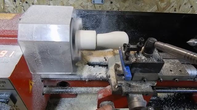 Восстановление ручки КПП на токарном станке | Car gear shift knob made of birch. смотреть онлайн