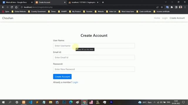 Responsive Login Registration Website Using Html, Css and Php in Hindi 2022 смотреть онлайн