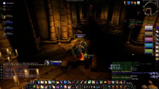 World of Warcraft Classic Undead Priest Leveling : Scarlet Monastery 39-40 Level смотреть онлайн