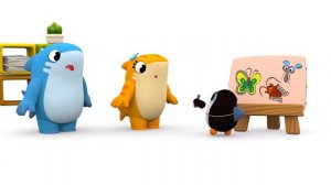 Академия Акул - Песня о Времени - Ясли акулят Песенки для Детей