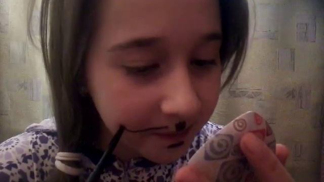 Рисуем усы смотреть онлайн