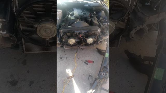 BMW e39 - вентиляторы от Niva Chevrolet