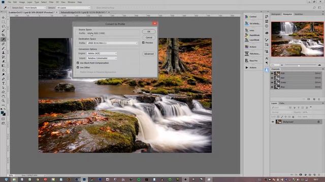 Creating an Action for Preparing Images for the Internet - Landscape Photography Processing смотреть онлайн