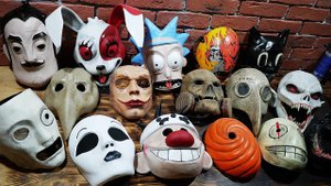 Моя коллекция масок из Игр и Фильмов за 2020-2021 год