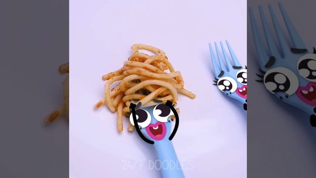 AUCH! Kitchen Hacks By Clumsy Doodles! Your Food Is Crazy! - 24/7 DOODLES смотреть онлайн