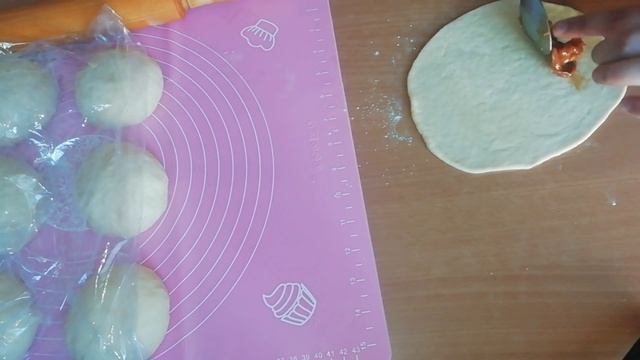 Булочки с варёной сгущенкой
