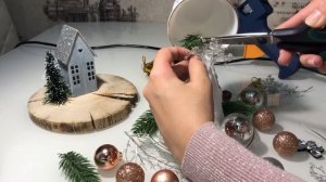 Новогодняя парящая кружка