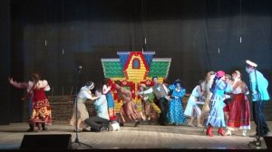 Народный театр "Маска"- Миниатюра "Модница" Писахов С. Г.