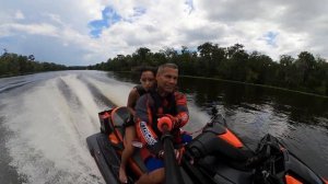 run on st John's river with my daughter on my yamaha FX svho limited and my brother on his VXHO