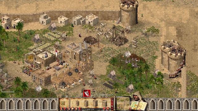Stronghold Crusader - 75 Mirage with Reinforcements (with commentary) смотреть онлайн