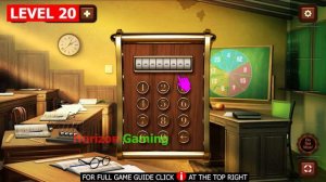 100 Doors Games Escape From School LEVEL 20 - Gameplay Walkthrough Android IOS