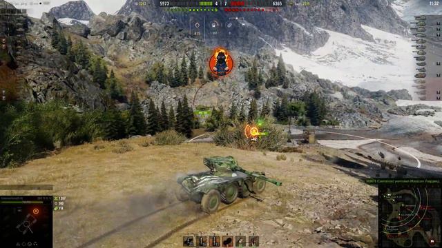 World of Tanks 2020 Динамичный вышел бой)На Panhard_EBR_75,или как колёсник танчит колесом!!!) смотреть онлайн