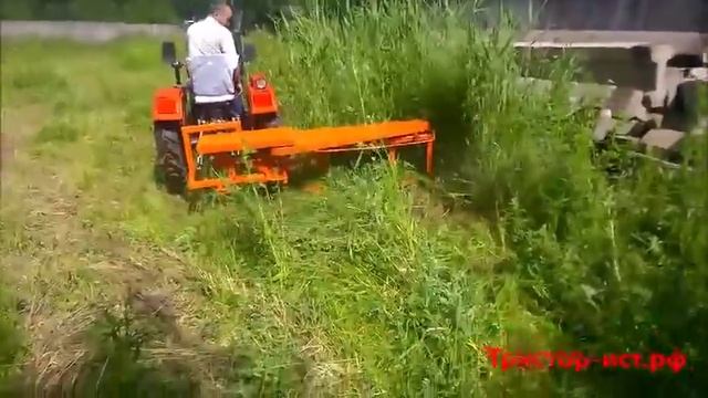 Косилка роторная на минитрактор смотреть онлайн