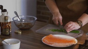 Стейк из семги в божественном маринаде