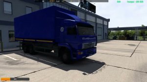 #4 КамАЗ одиночка в Euro Truck Simulator 2 | стрим #ETS2