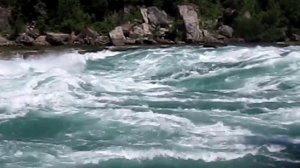 Whitewater rapids at Niagara