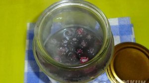 Компот из ежемалины на зиму