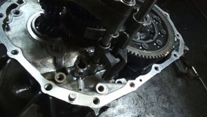 Ниссан Максима . Сборка  коробки передач.