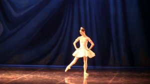 Олеся Новикова  вариация Па де де на муз Обера 27 04 2014