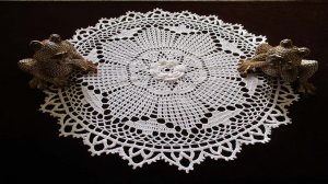 САЛФЕТКА В ВИДЕ ЦВЕТКА. ЧАСТЬ 2