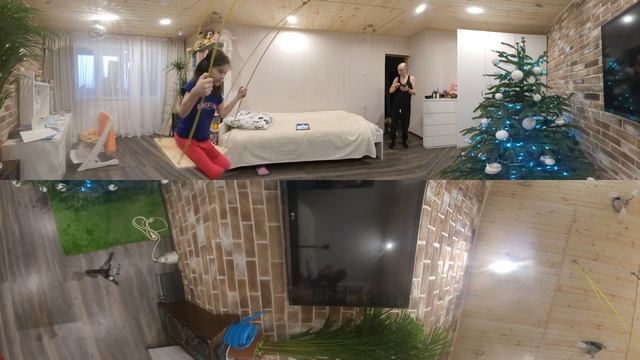 Проба камеры Insta360 EVO, 360 градусная панорама смотреть онлайн