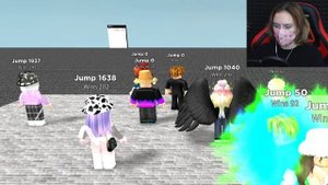 СТАЛИ ЧИТЕРАМИ В СИМУЛЯТОРЕ ПРЫЖКА! Roblox Victory Jump