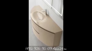 Обзор красивых тумб с раковиной для ванной комнаты от Aqua24.ru