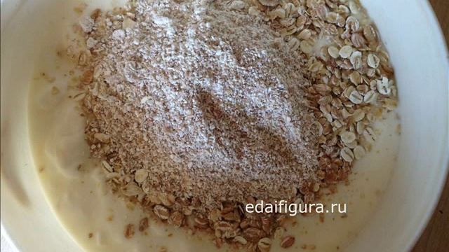 Диетический пирог на кефире