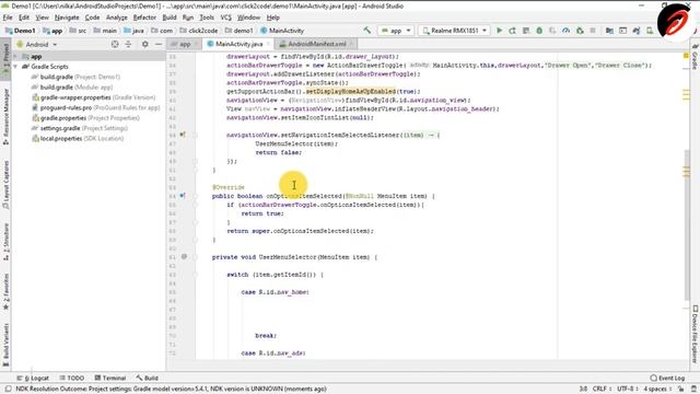 Interstitial Ads = Navigation Item Click Listener in Android Studio | Create Interstitial Ads смотреть онлайн