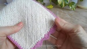 Оформление шарфика для девочки