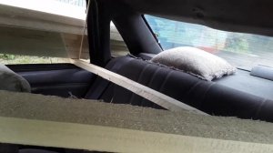 Перевозка негабаритного груза на легковом авто.
