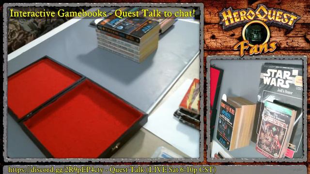 HeroQuestFans: GameBooks! Reading 9/16/22 + bonus rant(s) смотреть онлайн
