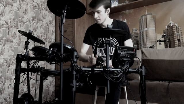 Slipknot-Psychosocial (drum cover) смотреть онлайн