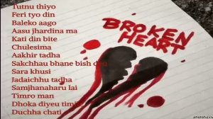 Heart broken songs collection, old Nepali pop songs .