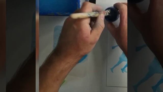 трафарет позитив и негатив