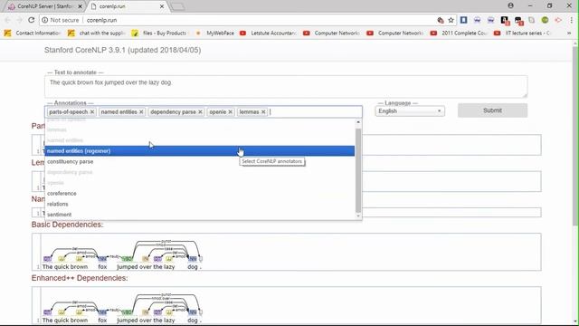 2. Starting Stanford Core NLP Server and a quick view of few features in Tamil смотреть онлайн