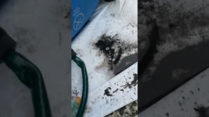 Слив воды из каркасного бассейна