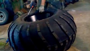 Разборка колеса низкого давления на примере ВИ 3